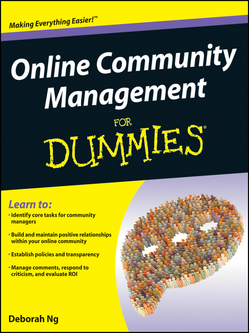 Title details for Online Community Management For Dummies by Deborah Ng - Available